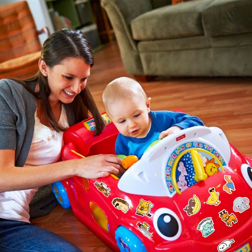 ملصقات مجموعة صغيرة لطيفة ، السلاحف ، البطريق ، النمر ، الفيل ، نمط الشارات ، سهلة الاستخدام ، المضادة -- يتلاشى ، مزيج ، مباراة ، 4 سنتيمتر ، 100 قطعة