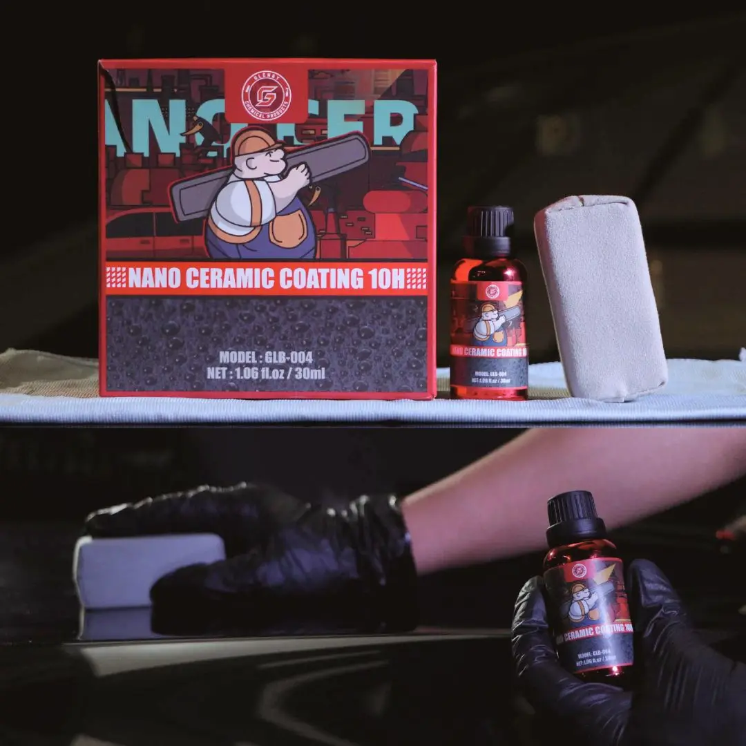 

10H нанокерамическое покрытие для автомобилей, комплект глянцевого керамического покрытия с защитой от царапин для автомобиля, гидрофобная долговечная защита