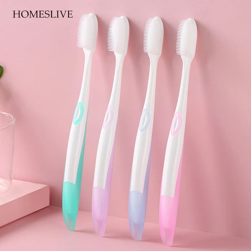 HOMESLIVE 6PCS Toothbrush Dental Beauty Health Accessories For Teeth Whitening Instrument Tongue Scraper Free Shipping Products