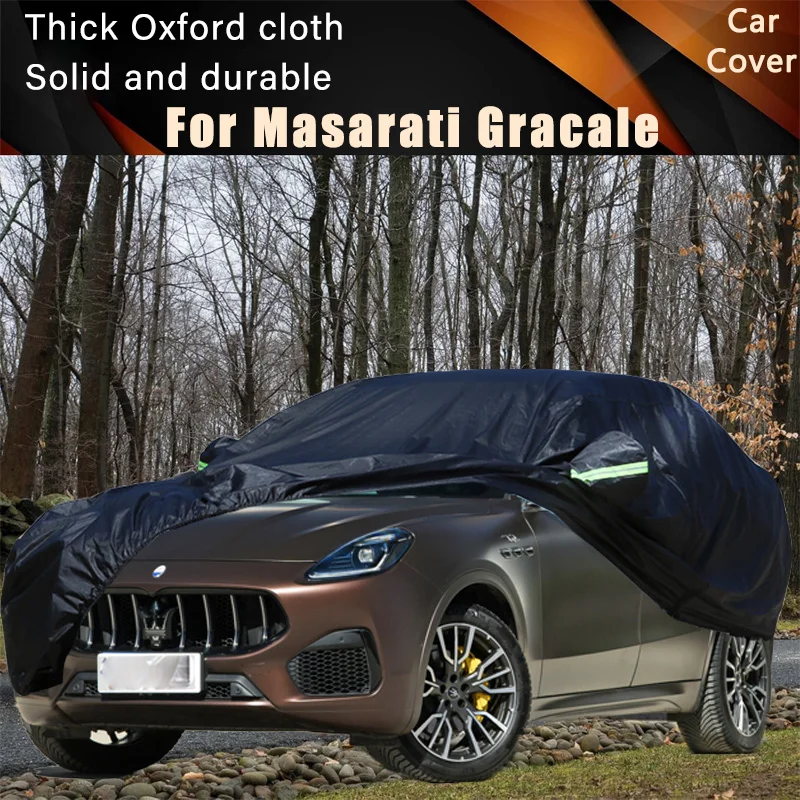 

For Masarati Gracale Car Full Outer Covers Outdoor Waterproof Dustproof Sun Rain Snow Protection Exterior Car Accessories