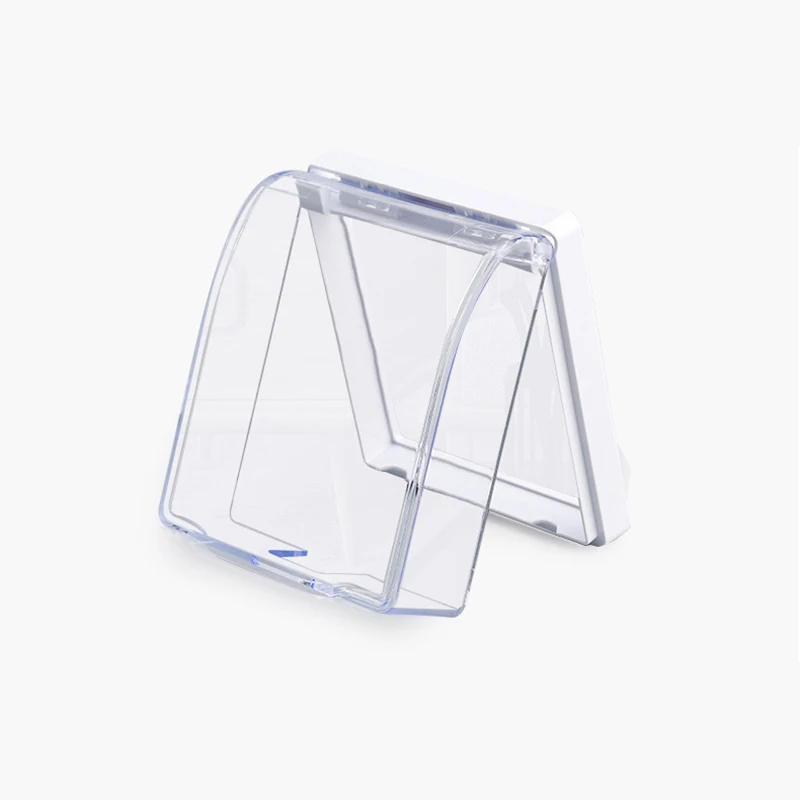 Aingh Wall Waterproof Box 86 Switch Type Splashproof Rainproof Electrical Outlets DustProof Protective Plastic Cover