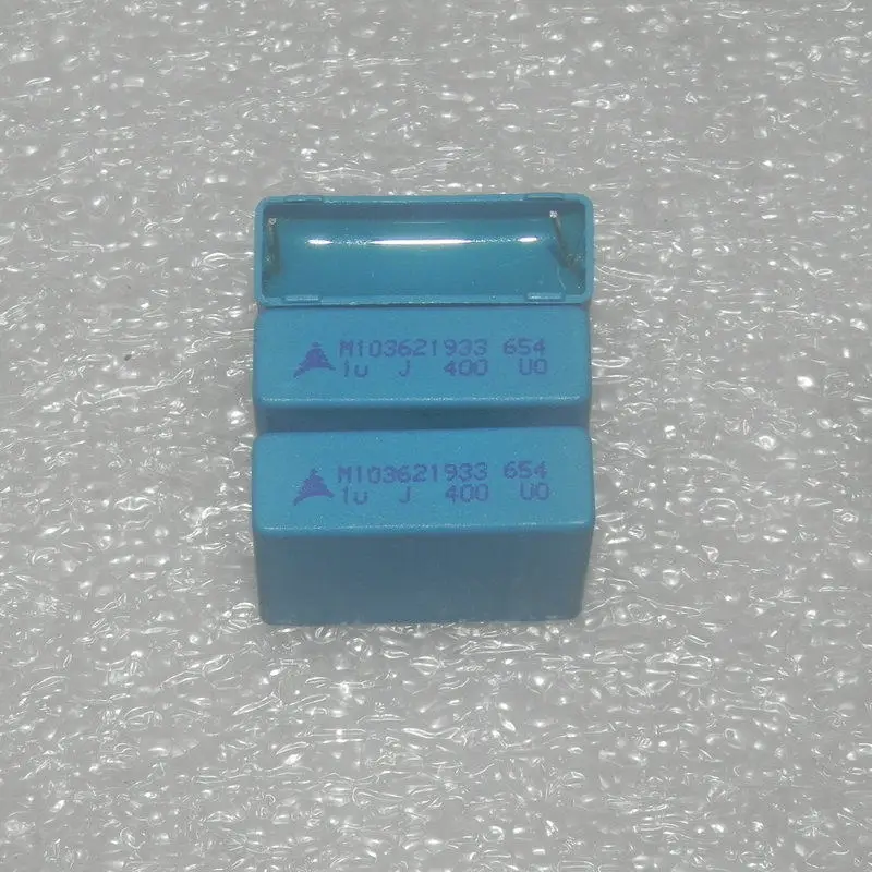 5PCS/LOT 400V 1uf 1UJ 400VDC Copper Pin Thin Film Capacitor B32654A4105J