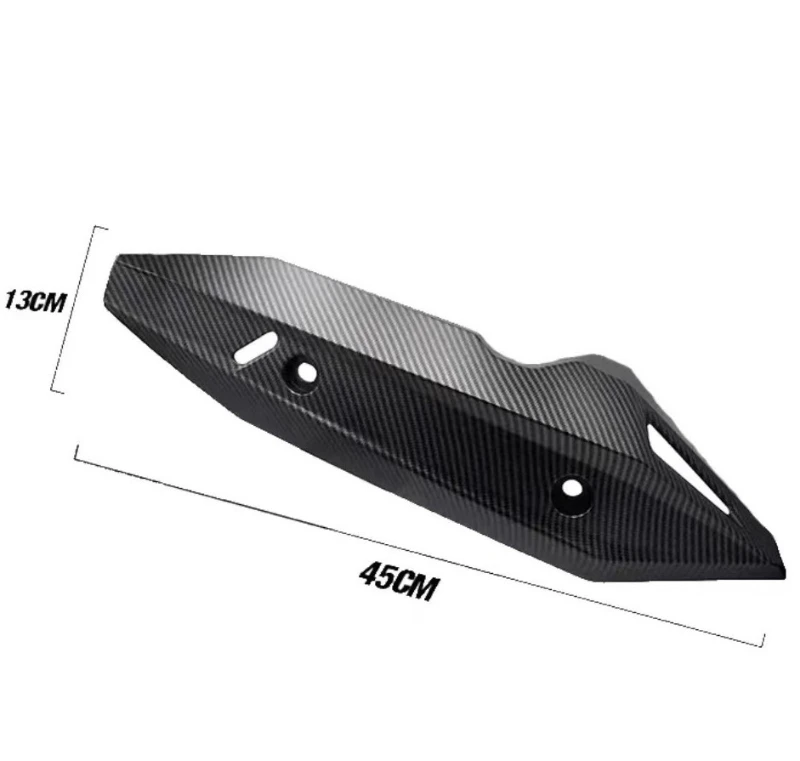For Motorcycle CLICK125 150 Motorcycle Modification Accessories, Appearance decoration,  Anti-scalding Exhaust Pipe Cover view 5
