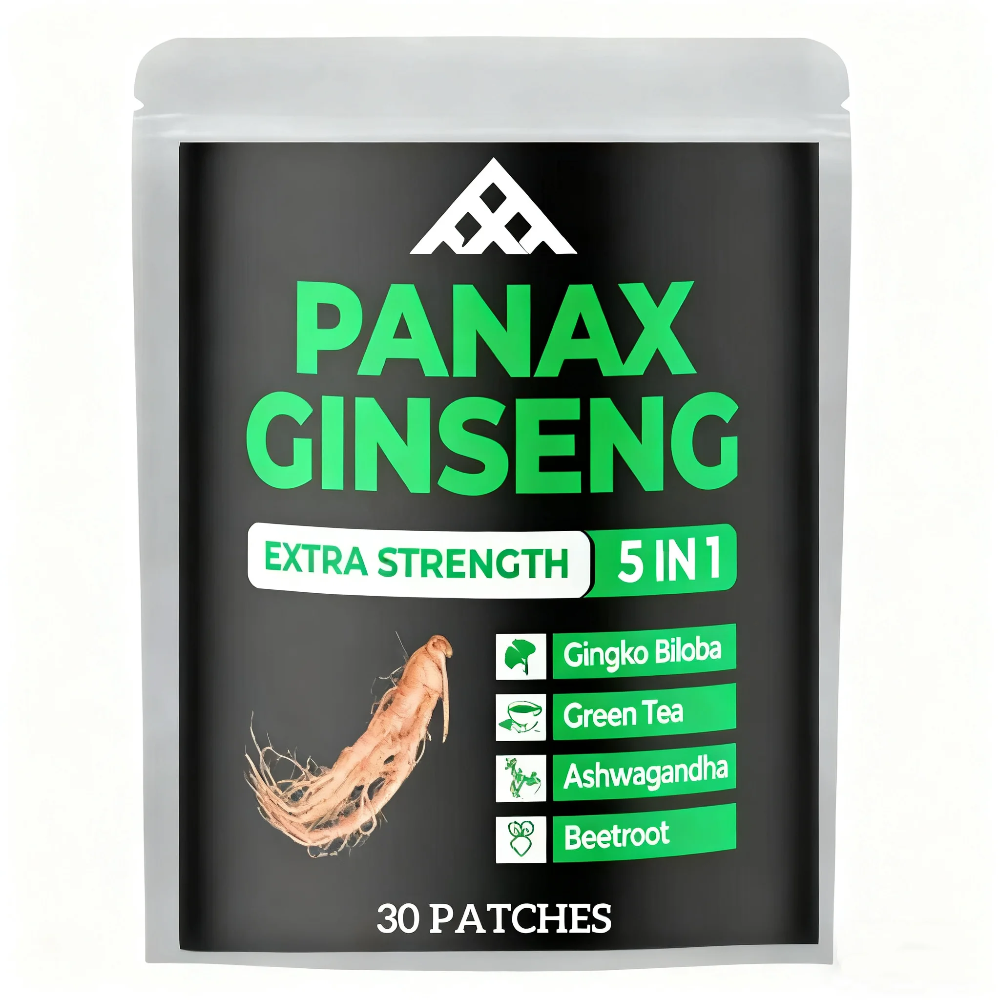 

Zolotus Red Panax Ginseng Transdermal Patches With Ginkgo Biloba Boost Energy, Memory,immune System 30 Patches