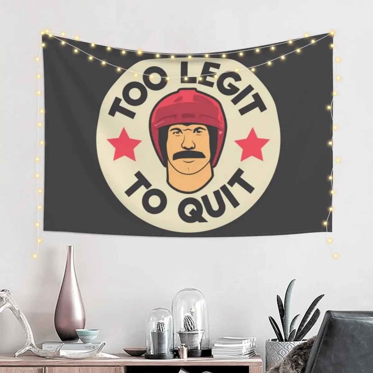 Too Legit To Quit Tapestry Bedroom Deco Wall Hanging Wall Tapestry