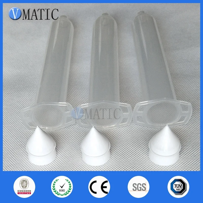 Free Shipping 5Cc/Ml Japan Type Transparent Glue Dispensing Pneumatic Syringe With Piston