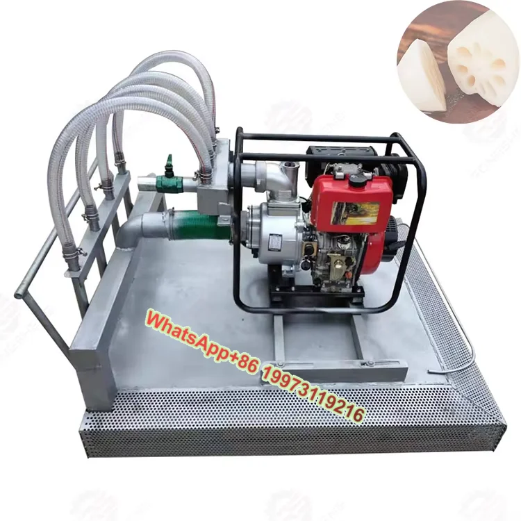 

Powered Lotus Root Digger Durable Automatic Lotus Root Digger Machine Lotus Root Harvesting Machine