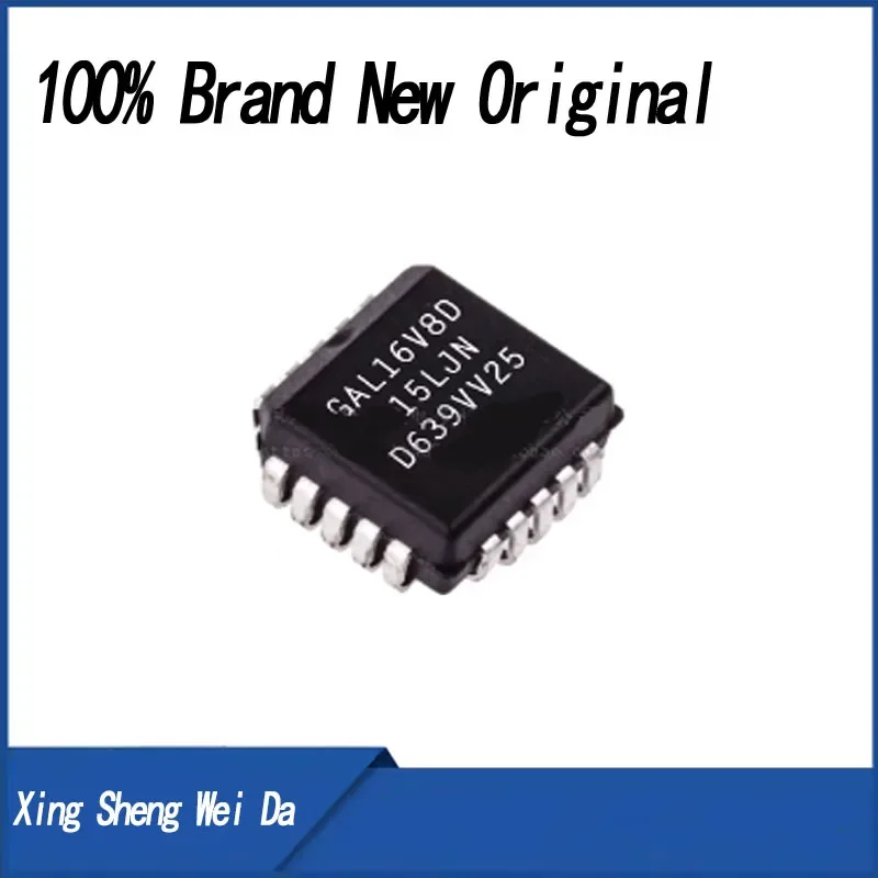 

New Original GAL16V8 GAL16V8D-15LJN 15LJN PLCC-20 Programmable Logic Chip