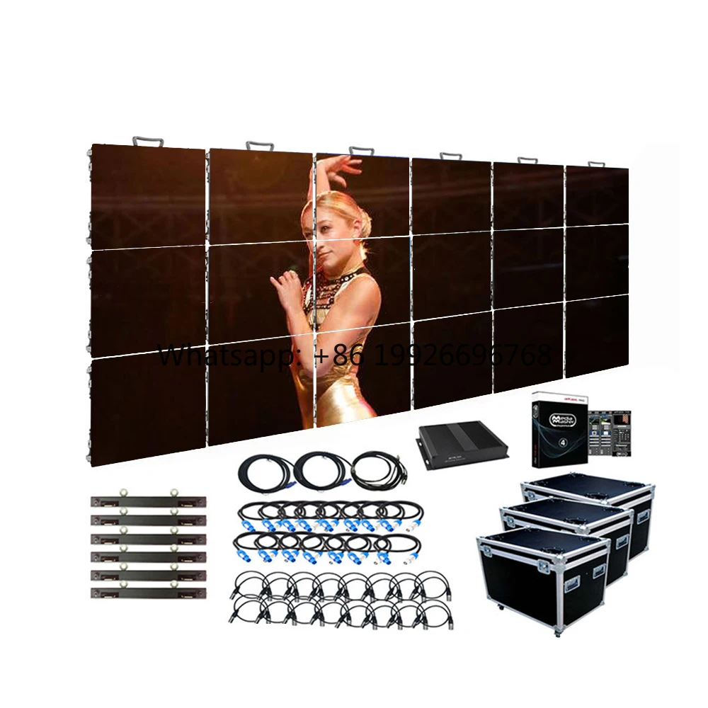P3.91 Waterproof RGB LED Outdoor Display Screen with Energy Saving Novastar System for Shopping Mall Events