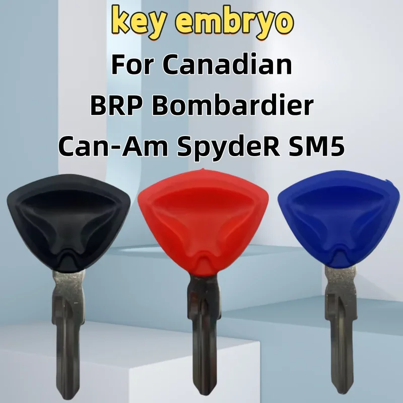 

Blank Key Motorcycle Replace Uncut Keys can be placed anti-theft For Canadian BRP Bombardier Can-Am SpydeR SM5