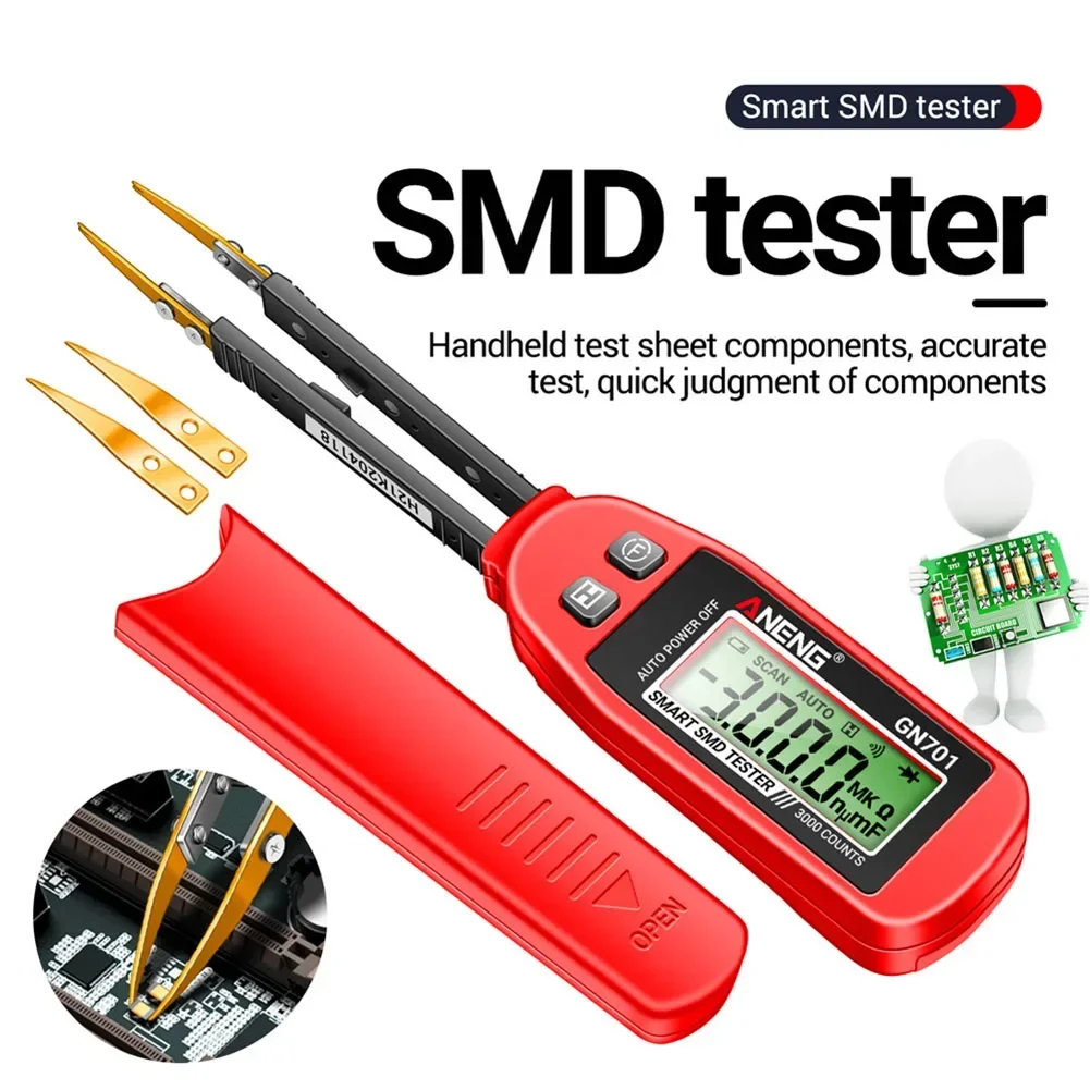 Smart Digital Multimeter USB Tester Electrician Tester For DC/AC Voltage Capacitance Voltage Detect Meter Professional