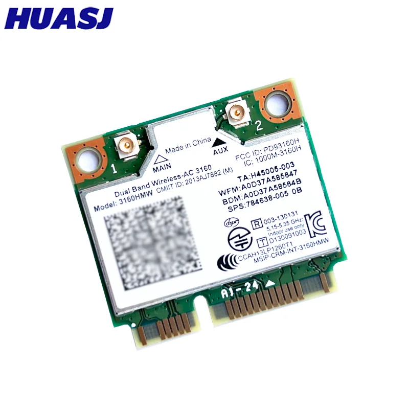 Tarjeta WiFi PCIe banda dual para portátil con Bluetooth - imagen 4