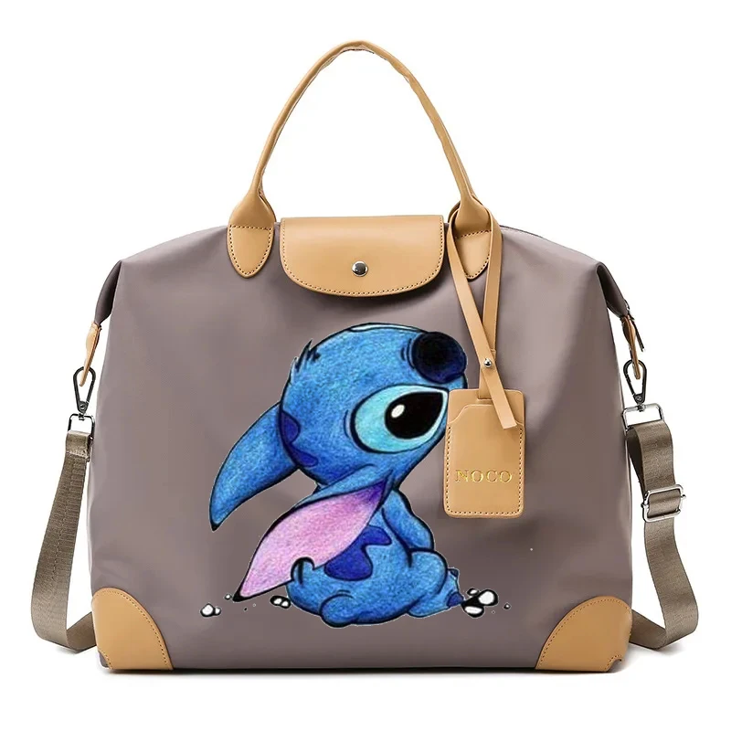 New Disney Stitch Crossbody Bags for Women Kawaii Cartoon Printed Shoulder Bag Women Handbags Large Capacity Shopping Tote Bags