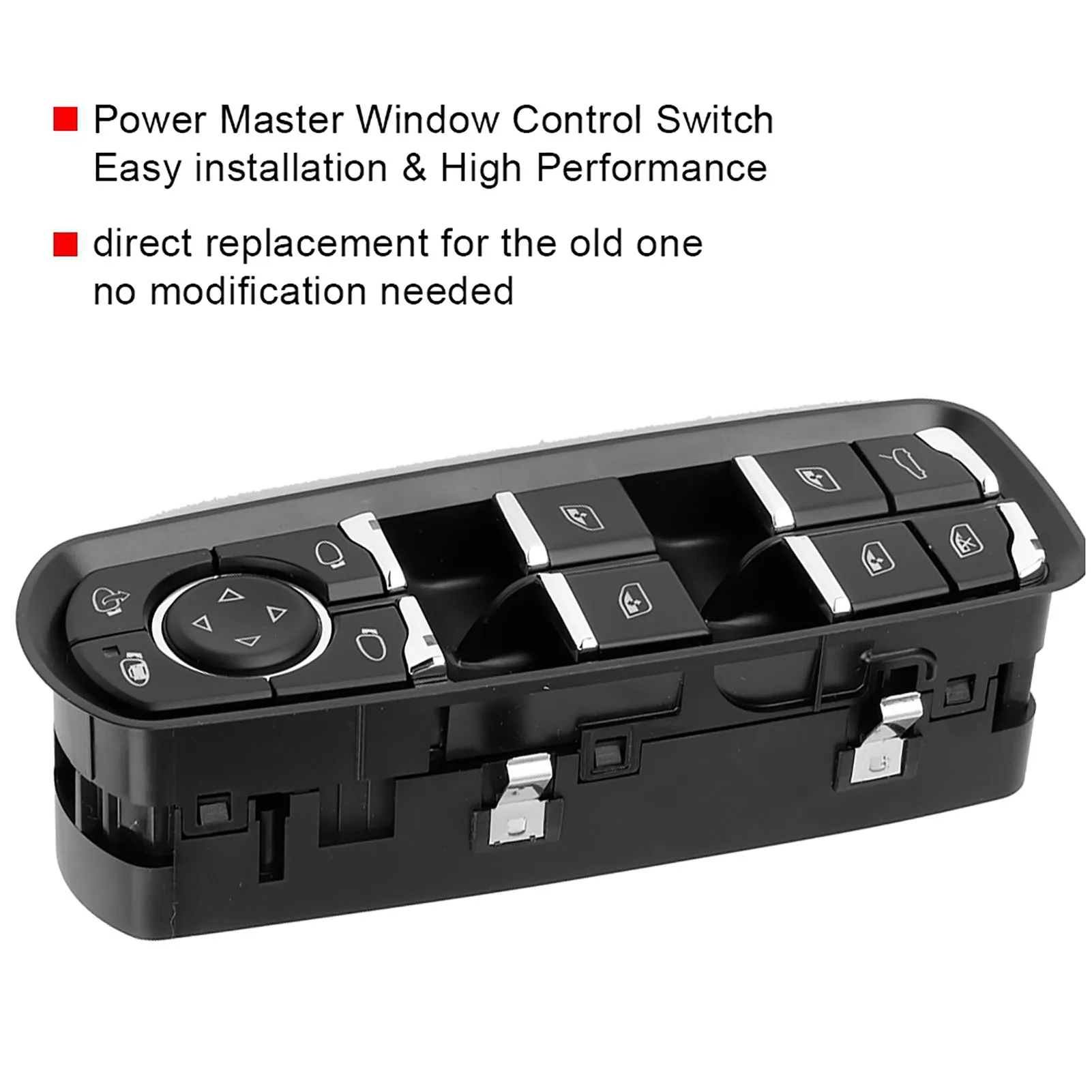 Window Switch Power Master Window Control Switch Fit for Porsche Cayenne 2011-2016