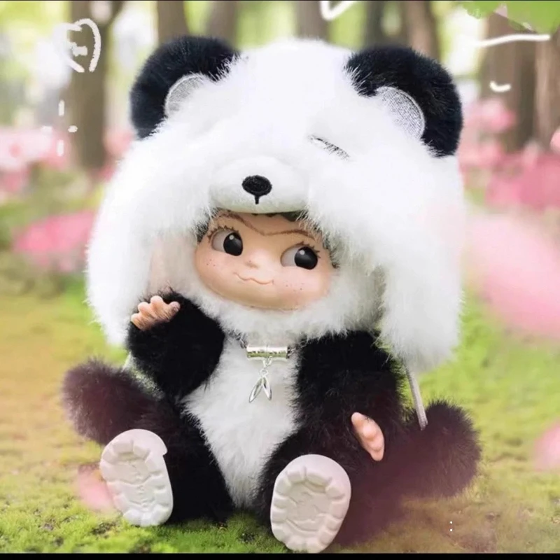 أرنب على شكل قلب متوفر في المخزون منتج جديد حصريًا من Miniso بطاقة معلقة كوكو ليوبارد طفل كبير هدية تزيين دمية الملاك القطيفة #3