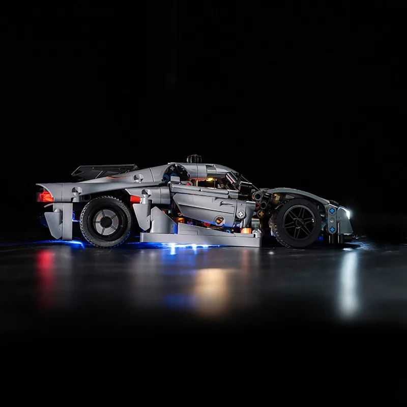 Kit de luz Led Technic para coche 42173 Jesko Absolut Hypercar, no bloques de construcción (solo juego de iluminación)