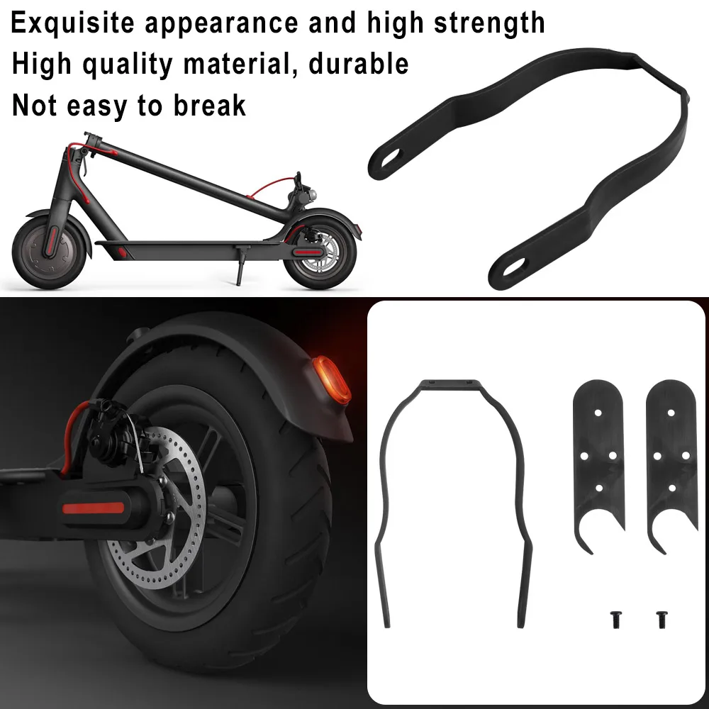 Fender Guard Support Bracket For Xiaomi M365/M365 Pro 1s Pro2 Electric Scooter Shockproof Mudguard Protection Gap Cover Pad