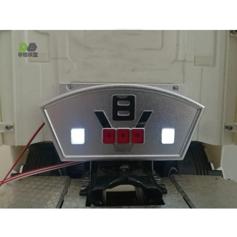 Rc Model Truck Cab For Tamiya 1/14 56323 Fan-Shaped Light Shell Clip r620 r730 Suitable For Specific Groups Diy