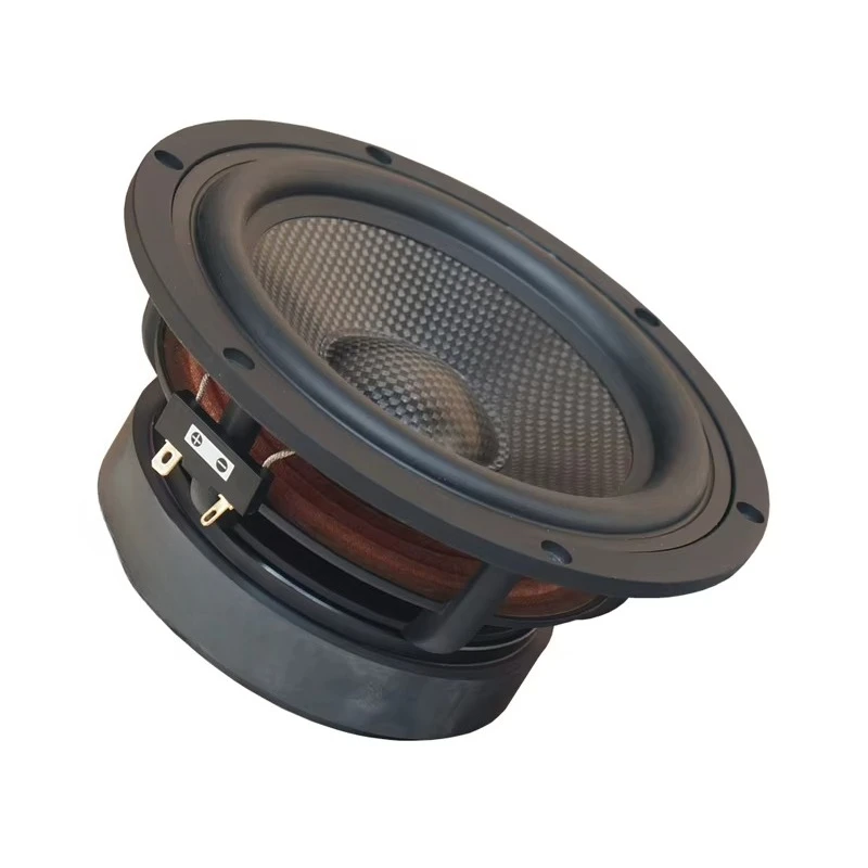 6.5 Inch Mid-bass Woofer Speaker Unit Home Audio LoudSpeaker 60W Large Magnet Steel Cast Aluminum Frame Car HIFI Sound Speaker