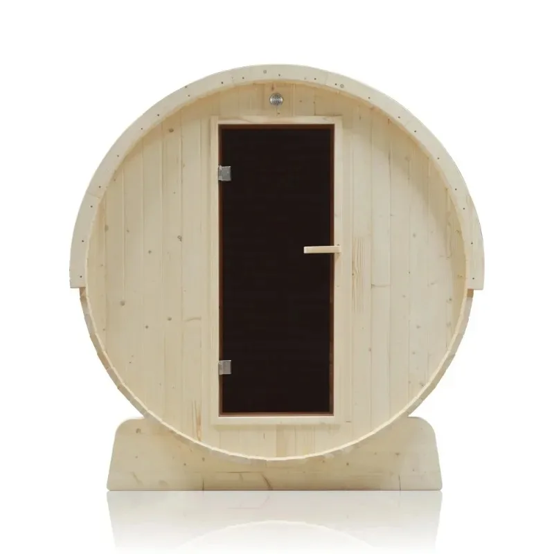 Factory Direct Customization Health Cabin Comfortable 4 Persons Traditional Outdoor Wooden Sauna