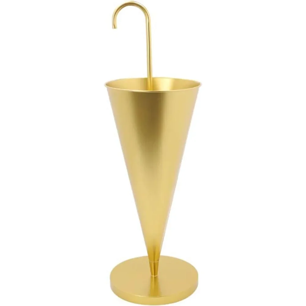 

Umbrella Barrel Metal Umbrella Holder with Base, Umbrella-Shaped Umbrella Stand for Entryway Outside Patio, Multipurpose Storage