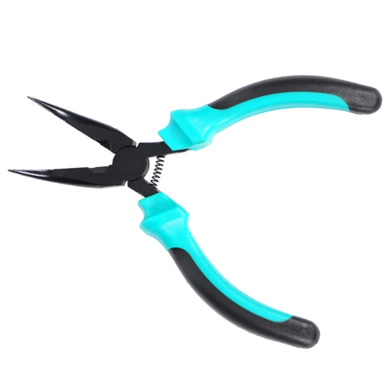 Jewelry Making Pliers Ergonomic Curved Nose Plier Metal Jewellery Plier for Beading and Crafts Multifunctional Pliers