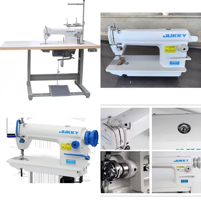 For Industrial Sewing Machine High Speed Flat Bed Lockstitch Electronic Manual Heavy Duty for Apparel Garment Factory Home