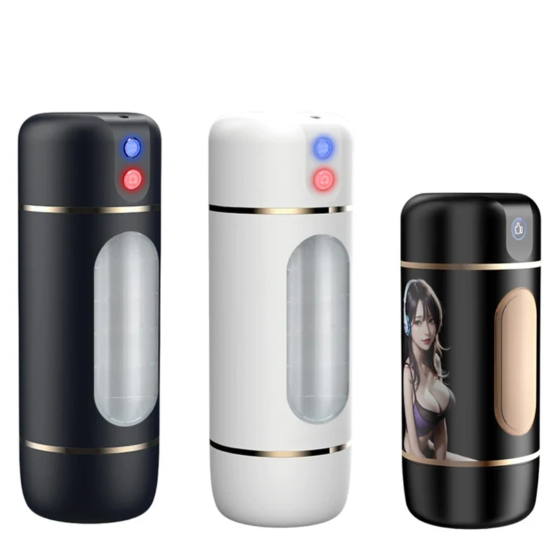 Uomini Masturbatore Tazza Manuale/Automic Succhiare Masturbatore Maschile Vibrazione Macchina Per Pompini Macchina Del Sesso Pene Macchina Orale