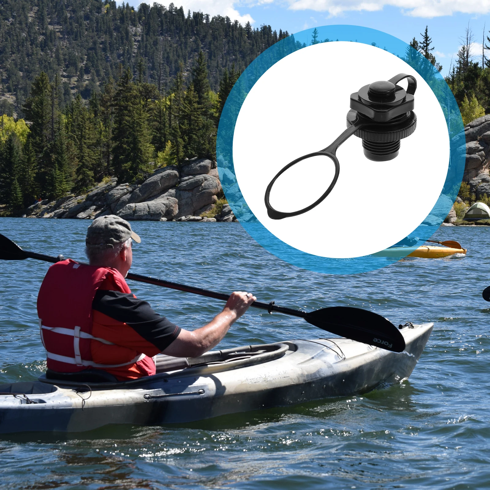 

Practical Air Plug Replacement Valve For Canoe Kayak Inflatable Boat Accessories