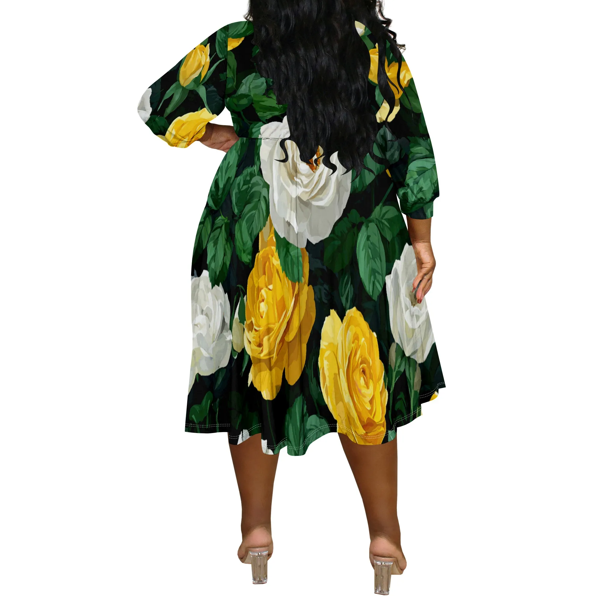 Рисунок 4 - Элегантное платье миди с цветочным принтом