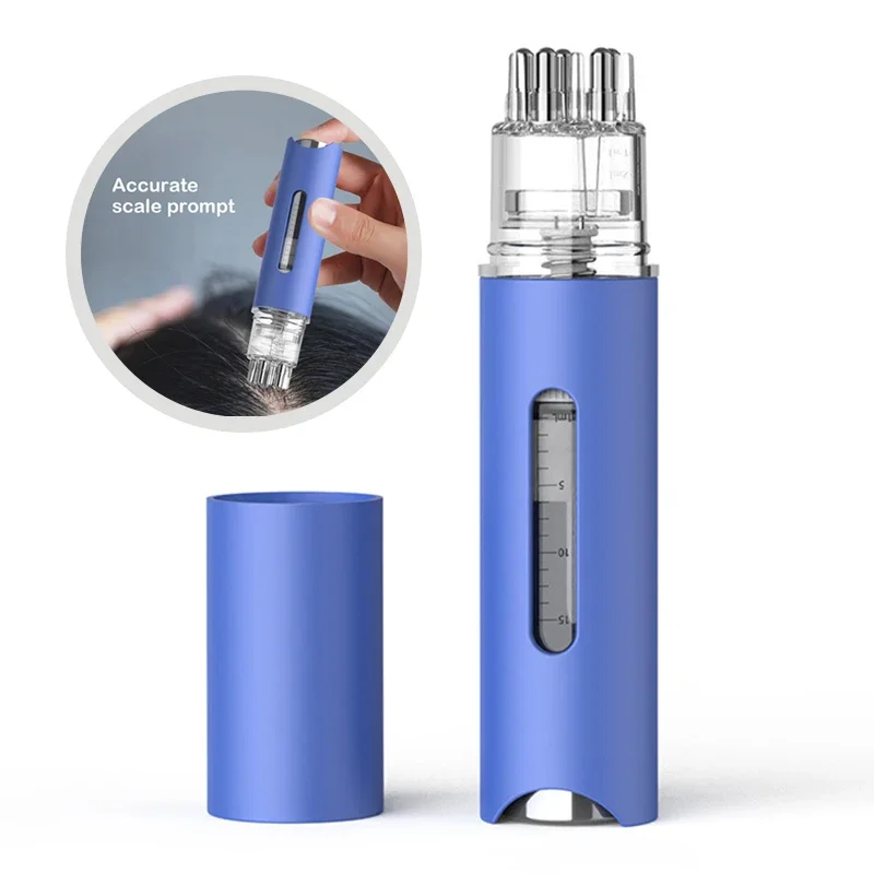 

Портативный мини-массажер-расческа для кожи головы с аппликатором для жидкости, для нанесения эфирных масел, против выпадения волос, инструмент для ухода за кожей головы