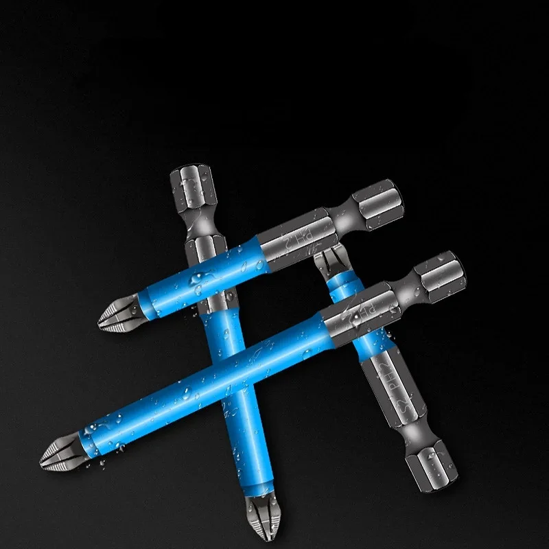 Non-Slip PH2 Cross Bit Drill Head Set Hex Shank Magnetic Fits Electric Screwdriver Bits Tips Metric Wind Batch Head Power Tools