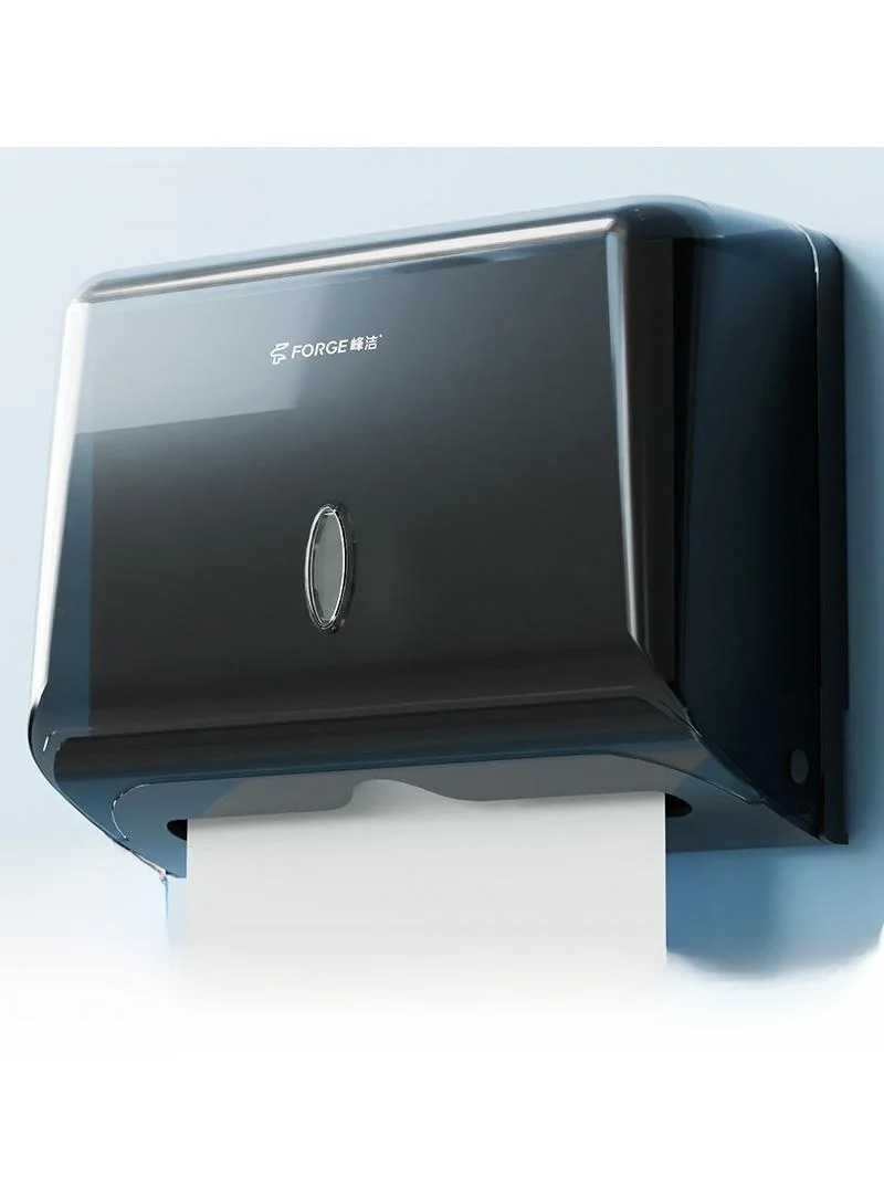 壁掛けトイレットペーパーボックス、手拭きキッチンペーパー吸油ホルダー、穴あけ不要、バスルームオーガナイザー