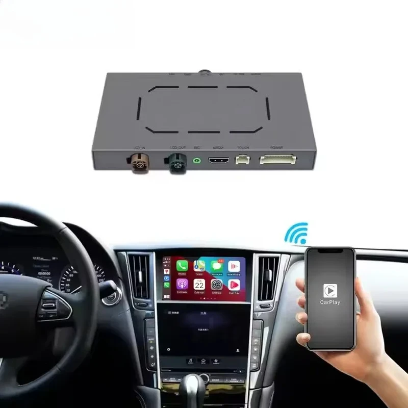 2026 Hot Sale Joyeauto 2015-2019 Infiniti Q50 Q60 Q50L QX50 Wireless Carplay 2017 2018 Android Auto Car Player Module