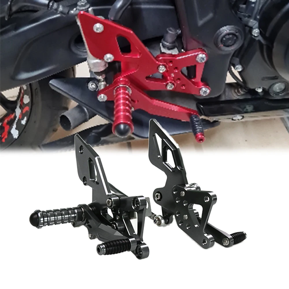 Adjustable CNC Rear Set Rearsets Footrest For Yamaha YZF R25 R3 MT-03 MT03 MT-25 MT25 2014 2020 2017 2018 2019