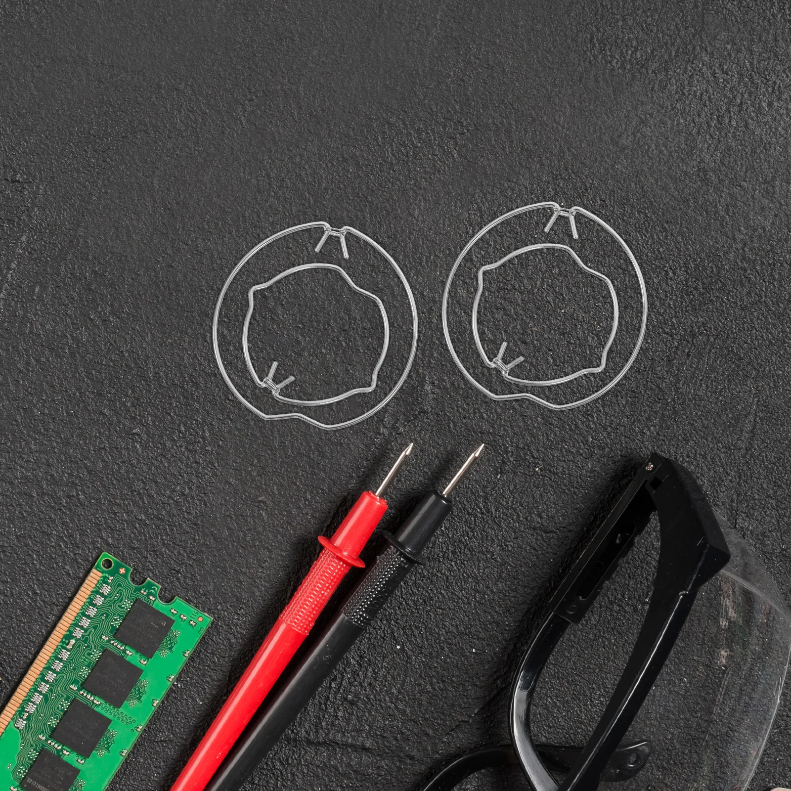 

12pcs Recessed Lighting Spring Clips Metal Fixing Clip Rings For Downlight Accessories Universal Replacement Parts Tool