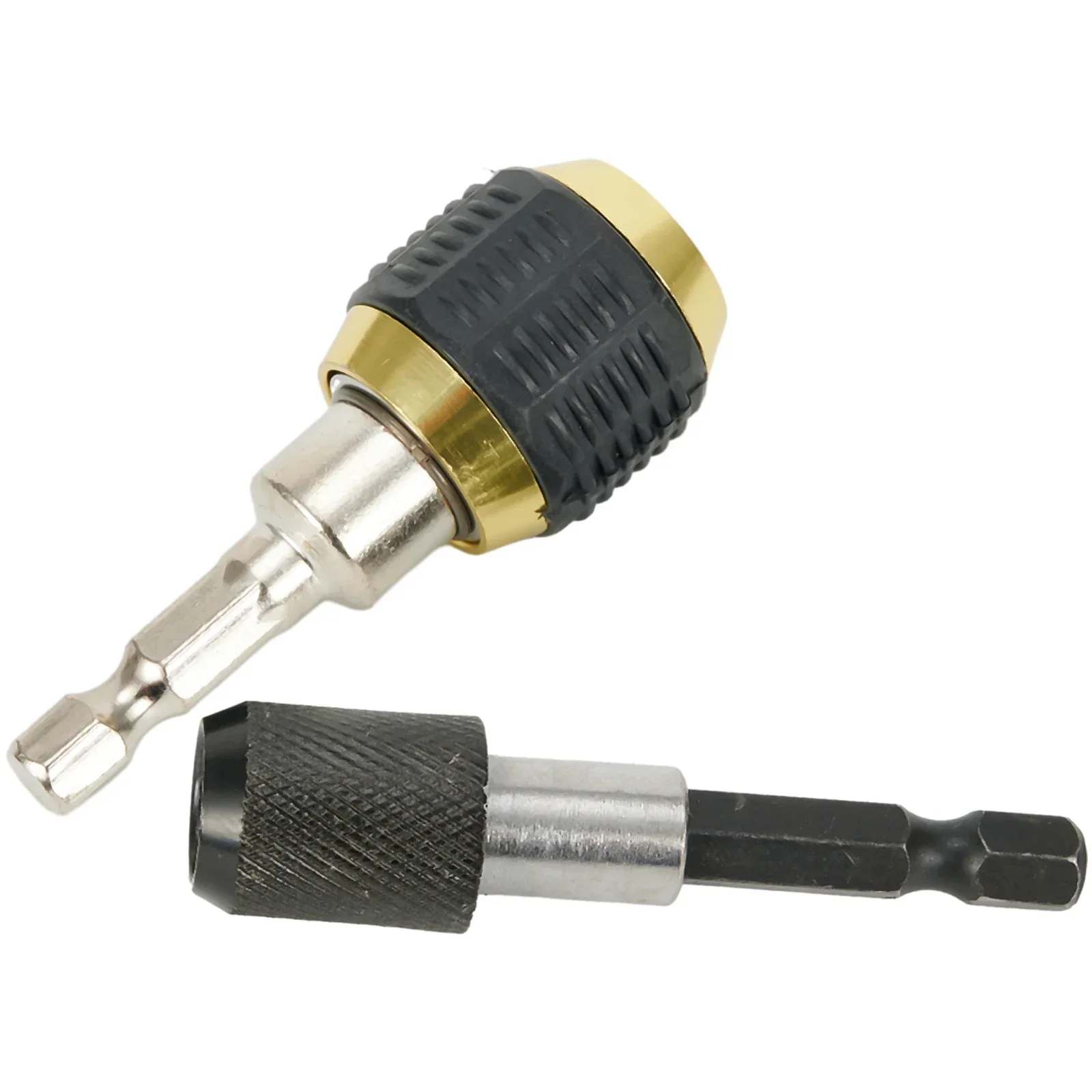 Simplify Your Workload With 2pcs Hex Shank 60mm Quick Change Convertor Adapter Comfortable Grip Easy To Operate