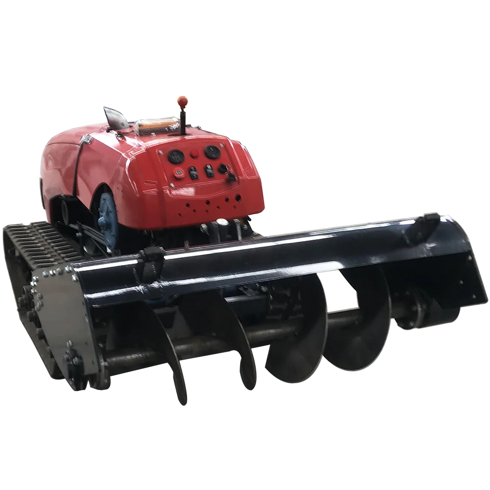 2025Tiller rotativo per trattore cingolato telecomandato multifunzionale