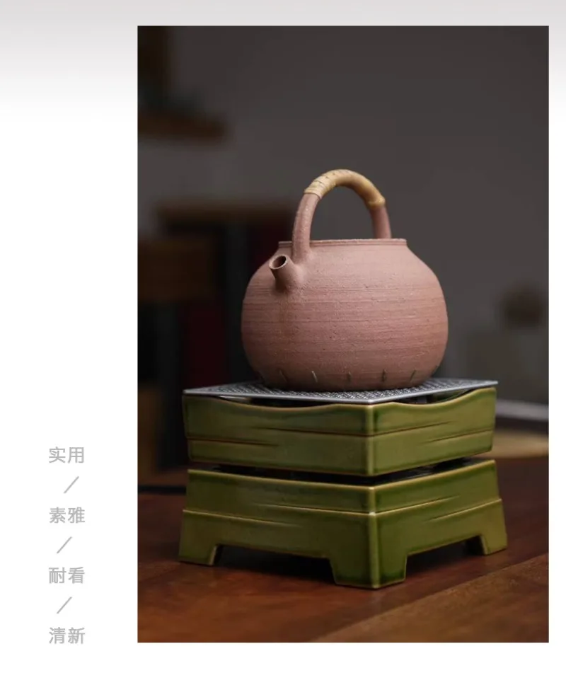 Furnace Kung Fu tea stove, suitable for sand chong iron pot, silver pot pottery pot to make tea and coffee, not easy to bump