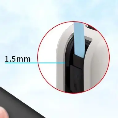 

Silicone Case for CukTech CP25 Power Bank 20000WmAh Protective Cover Display Protection Dustproof Soft Travel Protective Case