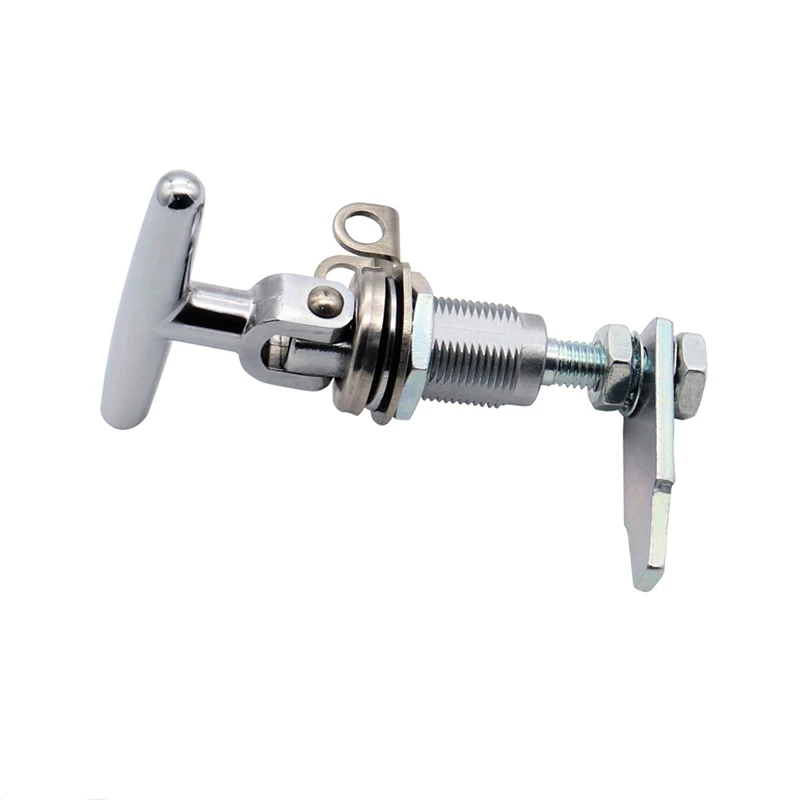 For RV Boat Door Lock T-Shaped Foldable Handle Adjustable Tension Door Lock RV Lock Accessories image 5