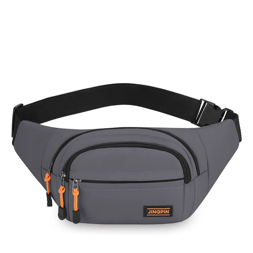 

Нейлоновая мужская нагрудная сумка, большая вместительная поясная сумка с регулируемым ремнем, уличная поясная сумка в японском стиле, прочная спортивная прогулочная сумка для мотоцикла
