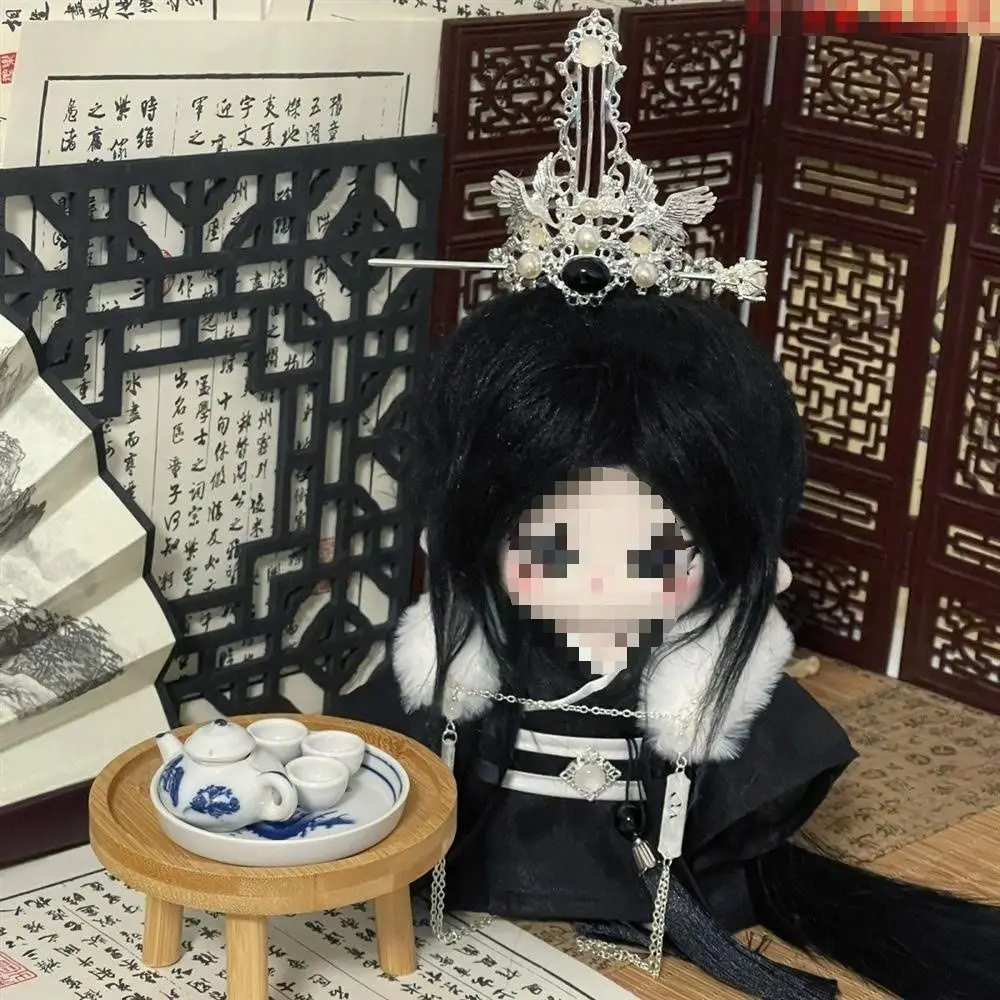 Kawaii 20CM Doll Clothes Ancient Style Set Fashion Cool Robe Doll Outfit Costume Accessories Doll Outfit High Quality