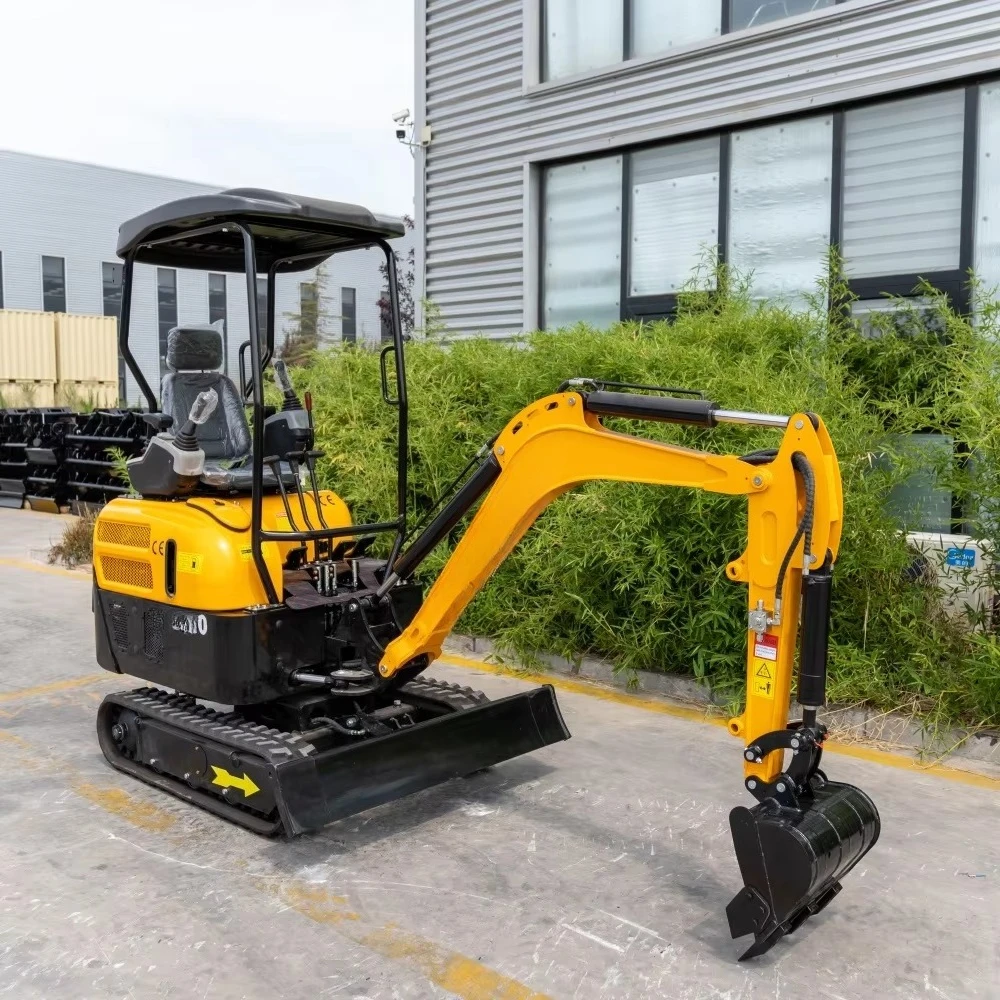 Mini Digger Small Excavator Earthmoving Machinery All-terrain Mini Excavator for Farm and Garden