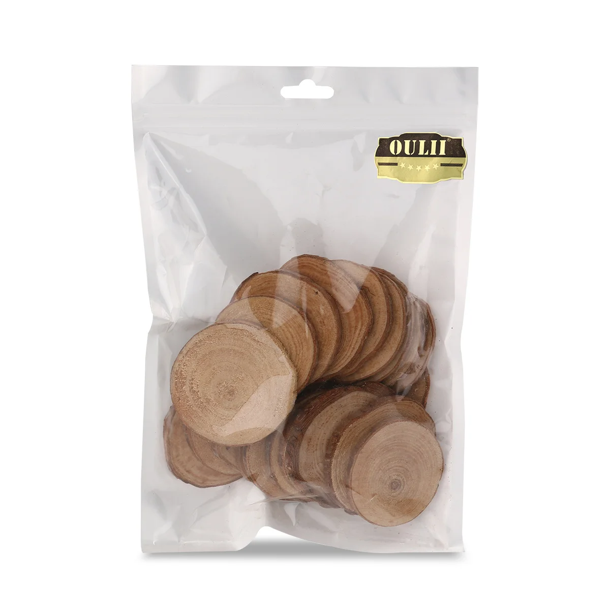 

20pcs Wood Slices 5-6Cm Natural Rosewood Discs For Diy Crafts Wedding Decor Table Numbers Log Crafts Sewing Accessories