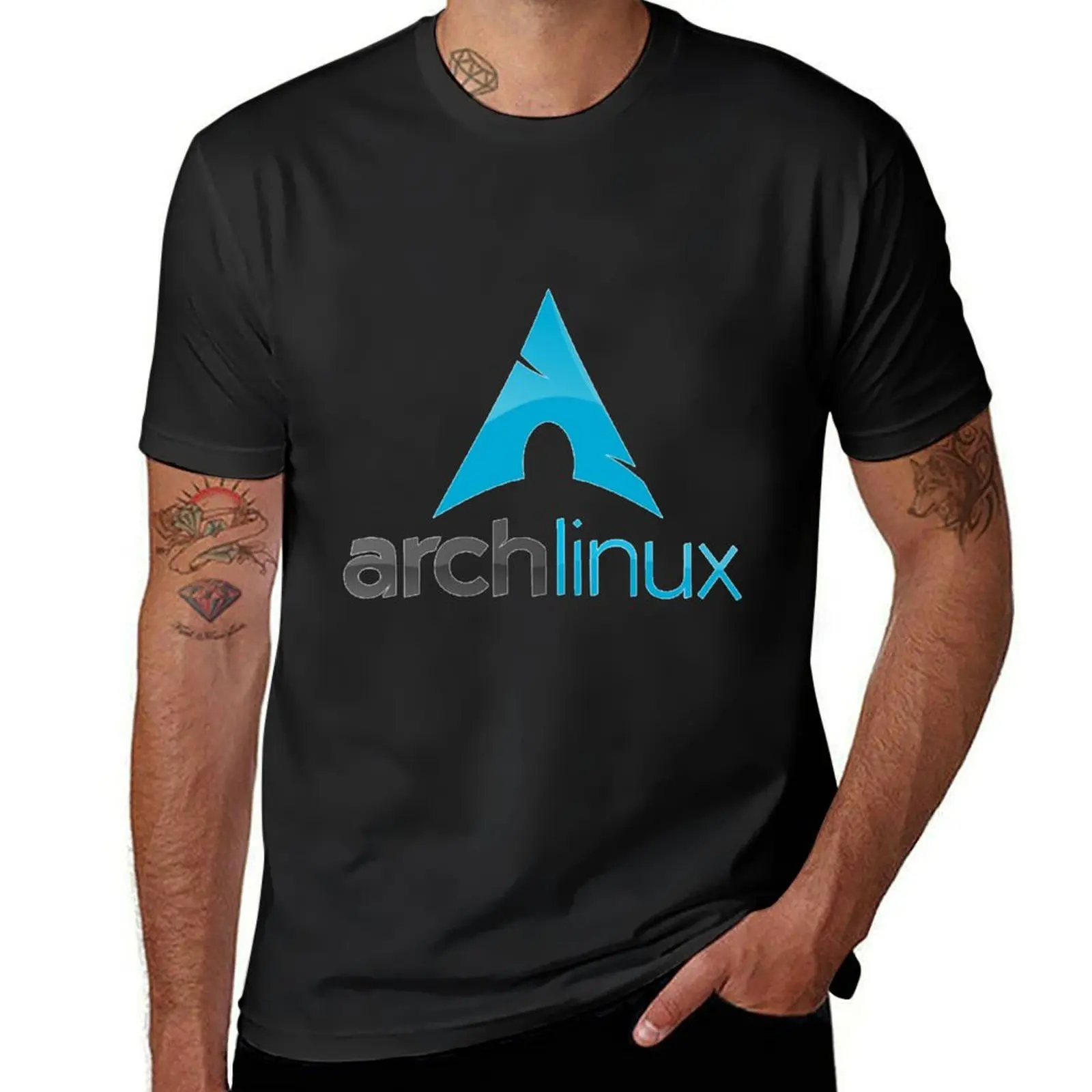 

ArchLinux T-Shirt animal prinfor boys Louboutins Man t-shirt anime clothes mens graphic t-shirts big and tall