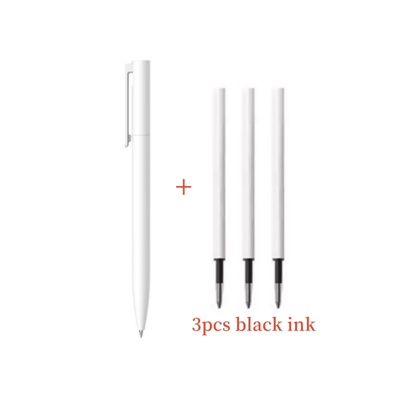 Xiaomi Gel Pen 0.5mm Smooth Writing Black Blue Ink