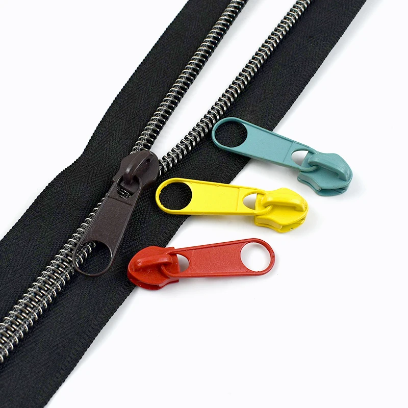 10-50 قطعة 3 # 5 # المتزلجون الملونة سستة لسحابات النايلون حقيبة الخياطة جيب البريدي مجتذب قفل السحابات إصلاح أطقم الملابس والاكسسوارات #6