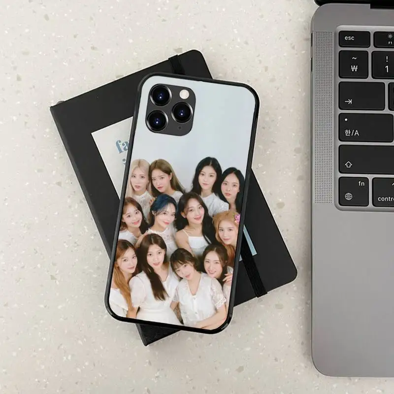 Custodia per telefono kpop L-LOONA per iPhone 11 12 13 Mini 13 14 Pro XS Max X 8 7 Plus SE XR Shell