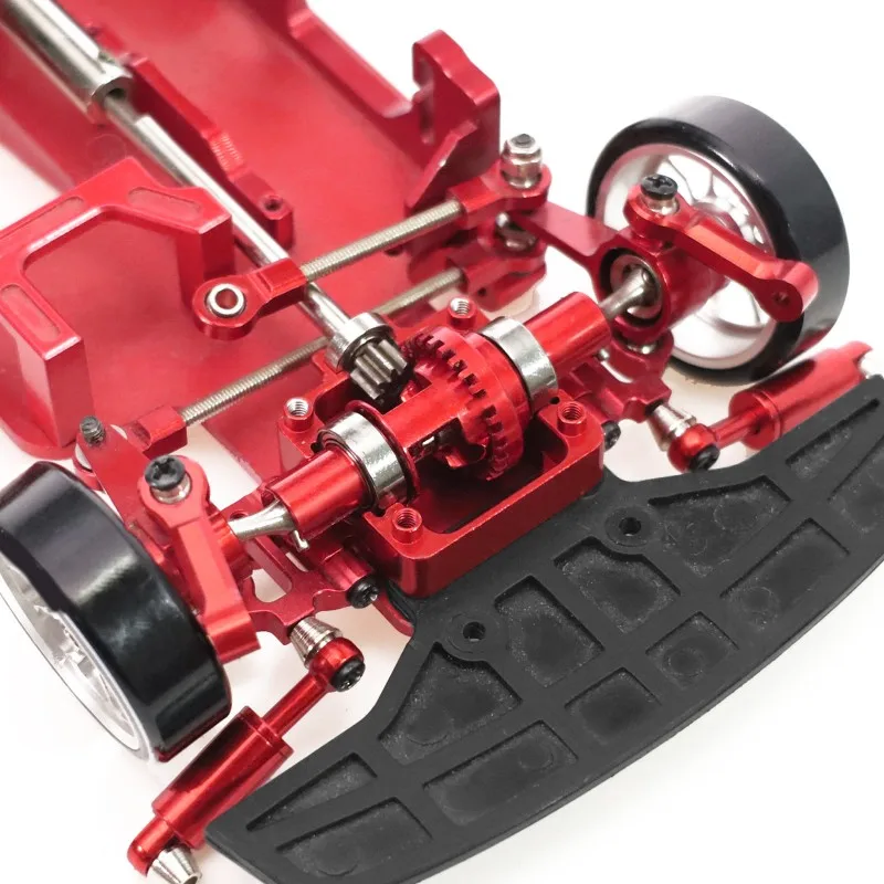 

L81A 2025-для Wltoys масштаб 1/28 радиоуправляемый автомобиль 284131/284161/284010 K989 комплект переднего и заднего дифференциала, обновленные детали